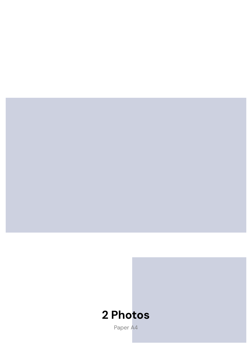 Frame D 2 photos layout